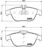 BREMBO fékbetét készlet P50 068X
