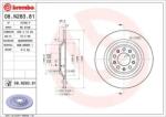 BREMBO Féktárcsa tömör Ø320mm 08. N283.81