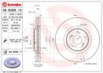 BREMBO Féktárcsa szellőző Ø320mm 09. B269.11
