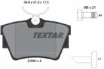 TEXTAR fékbetét készlet, tárcsafék 2398001