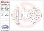 BREMBO Féktárcsa tömör Ø236mm 08. A328.10