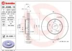 BREMBO Féktárcsa szellőző Ø275mm 09. A386.11