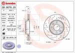BREMBO féktárcsa 09.9078. 2X