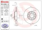 BREMBO Féktárcsa szellőző Ø288mm 09. A428.11