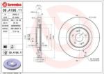 BREMBO Féktárcsa szellőző Ø350mm 09. A196.11