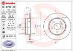BREMBO Féktárcsa tömör Ø278mm 08. A737.11