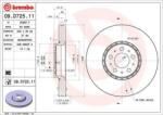 BREMBO Féktárcsa szellőző Ø328mm 09. D725.11