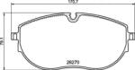 BREMBO fékbetét készlet P85 188