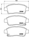 BREMBO fékbetét készlet, tárcsafék P83 050