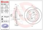 BREMBO Féktárcsa tömör Ø300mm 08. D221.11