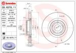 BREMBO Féktárcsa - fényezett 09. N378.11