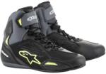 Alpinestars FASTER-3 DRYSTAR cipő, ALPINESTARS (fekete/szürke/sárga fluo, 42.5-ös méret)