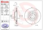 BREMBO Féktárcsa -festett 09. E531.11