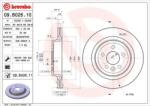 BREMBO Féktárcsa szellőző Ø302mm 09. B026.11