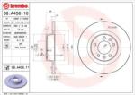 BREMBO Féktárcsa tömör Ø290mm 08. A456.11