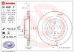 BREMBO Féktárcsa szellőző Ø345mm 09. A961.11