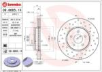 BREMBO fékkorong lyukasztás/belső hűtött Ø300mm 09.8665. 1X