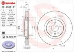 BREMBO Féktárcsa belső hűtés Ø345mm 09. N316.11