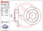 BREMBO Féktárcsa tömör Ø299mm 08. A329.11