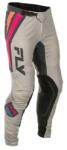 FLY RACING nadrág LITE VICE, FLY RACING - USA 2025 (szürke/rózsaszín, 38-as méret)