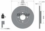 TEXTAR Féktárcsa tömör Ø266mm 92089103
