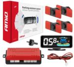 AMiO Parkolóradar LED-GRAF 3D 4 szenzoros fekete belső 16, 5mm