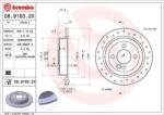 BREMBO féktárcsa perforált Ø259mm 08.9163. 2X