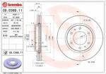 BREMBO féktárcsa 09. E069.11