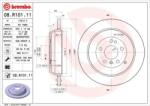 BREMBO Féktárcsa tömör Ø330mm 08. R101.11