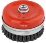 YATO - Drótkefe homlok M14 x 125mm
