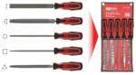 KS TOOLS - Műhelyreszelő készlet 200mm 5db