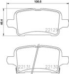 BREMBO fékbetét készlet, tárcsafék P59 090