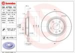 BREMBO Féktárcsa tömör Ø300mm 08. A759.11