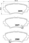 BREMBO fékbetét készlet P49 049