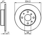 Bosch tömör féktárcsa Ø234mm 0 986 478 500