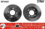 TRW Féktárcsa tömör Ø250mm DF4463