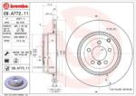 BREMBO Féktárcsa szellőző Ø365mm 09. A772.11