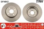 TRW szellőző féktárcsa Ø258mm DF4842
