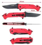 KS TOOLS - Összecsukható kés reteszeléssel, 210mm