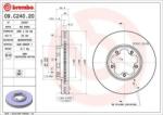 BREMBO féktárcsa 09. C240.20 - runder