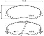 BREMBO fékbetét készlet, tárcsafék P56 083