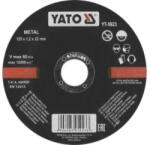 TOYA - Vágótárcsa fémre Ø125 x 22 x 1.2 mm