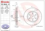 BREMBO Féktárcsa szellőző Ø296mm 09. B628.10
