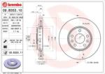 BREMBO Féktárcsa szellőző Ø296mm 09. B353.11