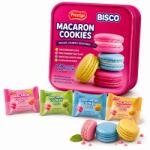 Prestige Biscuiți Macaron Cookies BISCO PRESTIGE Mix, 400 g, 80 bucăți, 4 Arome