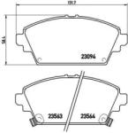 BREMBO fékbetét készlet P28 029
