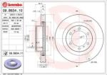 BREMBO Féktárcsa szellőző Ø338mm 09. B634.11