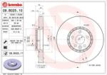 BREMBO Féktárcsa szellőző Ø328mm 09. B025.11