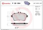 BREMBO fékbetét készlet P50 054