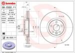 BREMBO Féktárcsa szellőző Ø324mm 09. C522.11
